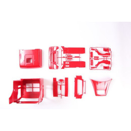 CAMION RC MAN TGX ESCALA 1/14 RED Pr painted EDITION - TAMIYA 56332 KIT