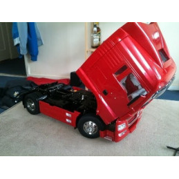 CAMION RC MAN TGX ESCALA 1/14 RED Pr painted EDITION - TAMIYA 56332 KIT