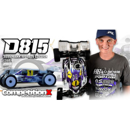 COCHE HB D815 TESSMANN WORLDS EDITION 1/8 KIT
