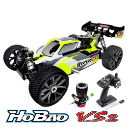 COCHE HYPER VS2 NITRO BUGGY .21 1/8 CON CARROCERIA AMARILLA VS2N-C21Y