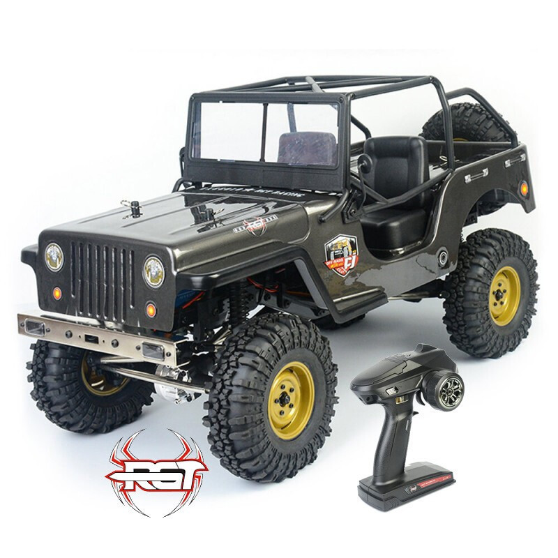 COCHE CRAWLER REALISTIC JEEP 1/10 RGT86010JK-DG WATERPROOF 4X4 GRIS OSCURO RTR COCHE CRAWLER REALISTIC JEEP 1/10 RGT86010JK-DG WATERPROOF 4X4 GRIS OSCURO RTR