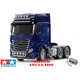 CAMION RC MB MERCEDES ACTROS 3363 1/14 (EDICION AZUL PERLA) TA56354