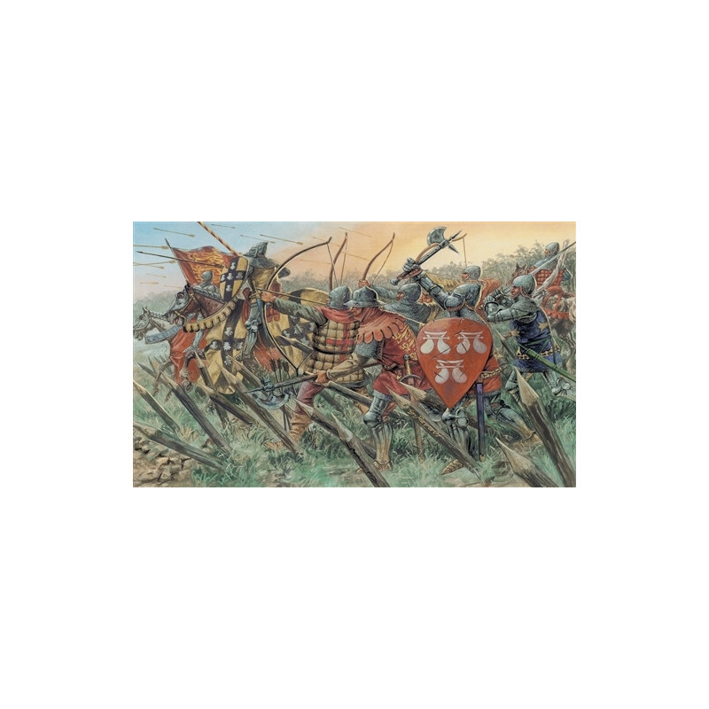 CABALLEROS & ARQUEROS INGLESES (Guerra de los 100 años) -Escala 1/72- Italeri 6027 CABALLEROS & ARQUEROS INGLESES (Guerra de los 100 años) -Escala 1/72- Italeri 6027