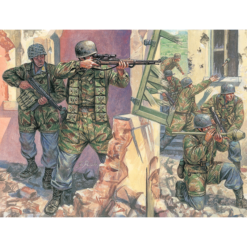 PARACAIDISTAS ALEMANES -Escala 1/72- Italeri 6045 PARACAIDISTAS ALEMANES -Escala 1/72- Italeri 6045