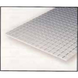 HOJA PLASTICO GRABADA-V 0,75 mm 0 COCHE VIAJEROS (300 x 150 mm)