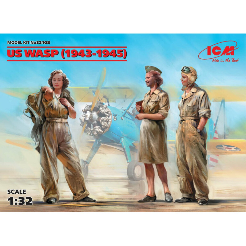 PERSONAL WASP US AIR FORCE (1943-45) -1/32- ICM 32108 PERSONAL WASP US AIR FORCE (1943-45) -1/32- ICM 32108