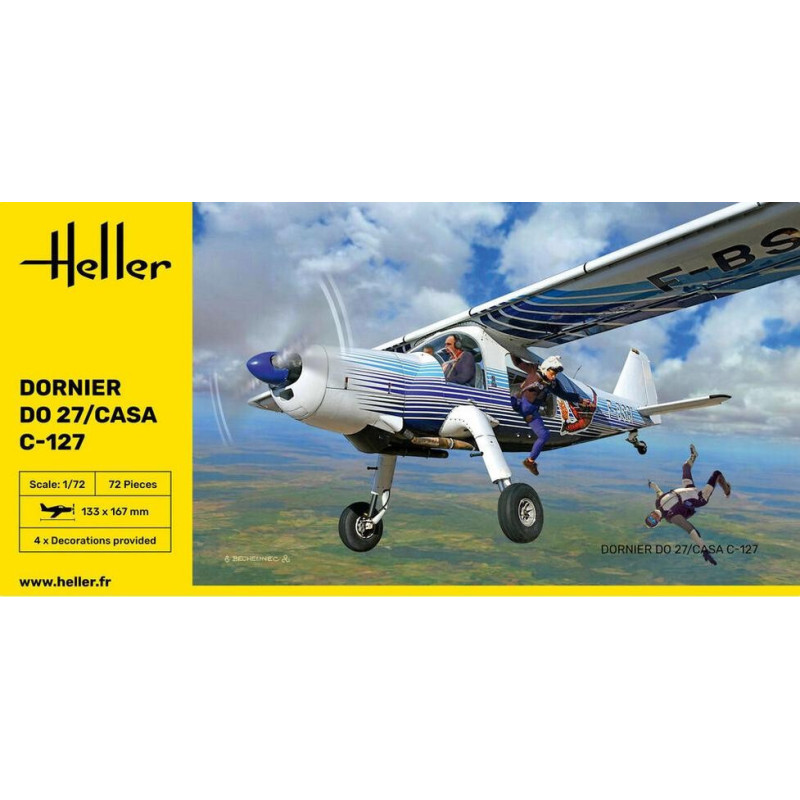 DORNIER Do-27 / CASA C-127 -Escala 1/72- Heller 30304