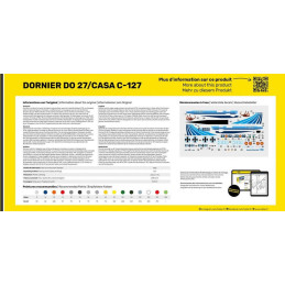 DORNIER Do-27 / CASA C-127 -Escala 1/72- Heller 30304