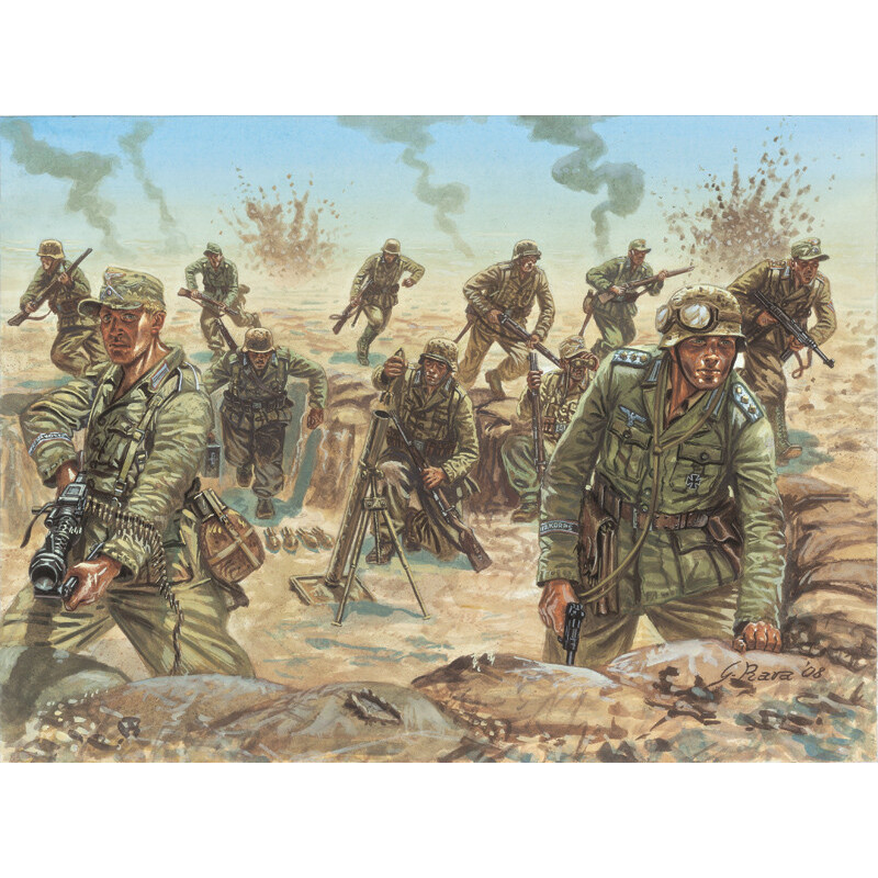 INFANTERIA ALEMANA AFRIKA KORPS 1/72 INFANTERIA ALEMANA AFRIKA KORPS 1/72