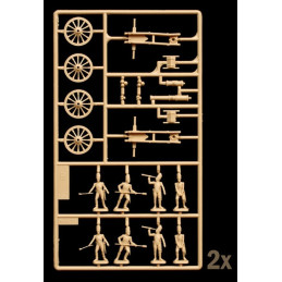 ARTILLERIA GUARDIA IMPERIAL NAPOLEON (2 piezas + 16 figuras) ARTILLERIA GUARDIA IMPERIAL NAPOLEON (2 piezas + 16 figuras)