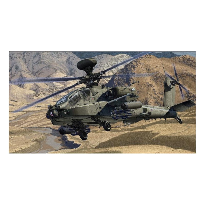 BOEING AH-64D APACHE BRITISH ARMY AFGHANISTAN - ESCALA 1/72 - ACADEMY 12537 BOEING AH-64D APACHE BRITISH ARMY AFGHANISTAN - ESCALA 1/72 - ACADEMY 12537
