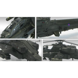 BOEING AH-64D APACHE BRITISH ARMY AFGHANISTAN - ESCALA 1/72 - ACADEMY 12537