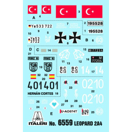CARRO DE COMBATE LEOPARD II A4 (España) -Escala 1/35- Italeri 6559