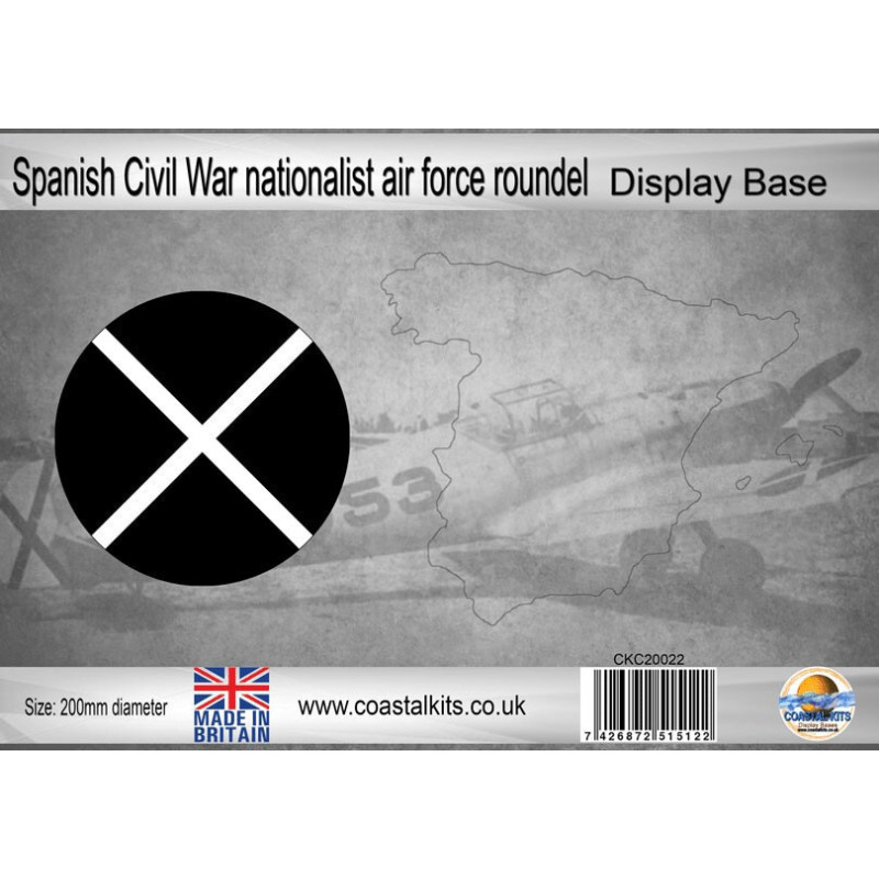 BASE CIRCULAR NACIONALISTA GUERRA CIVIL COASTAL KITS 20022 BASE CIRCULAR NACIONALISTA GUERRA CIVIL COASTAL KITS 20022