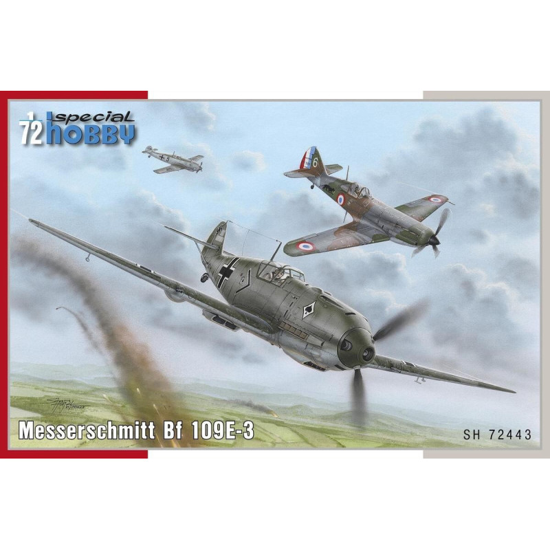 MESSERSCHMITT Bf-109 E-3 -Escala 1/72- Special Hobby SH72443 MESSERSCHMITT Bf-109 E-3 -Escala 1/72- Special Hobby SH72443