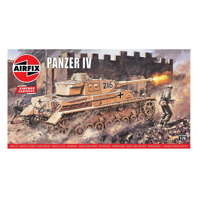 CARRO DE COMBATE SD.KFZ.161 PANZER IV -ESCALA 1/76 - AIRFIX A02308V CARRO DE COMBATE SD.KFZ.161 PANZER IV -ESCALA 1/76 - AIRFIX A02308V