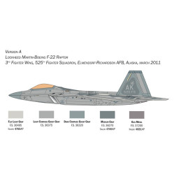 LOCKHEED MARTIN-BOEING F-22 RAPTOR -Escala 1/48- Italeri 2822