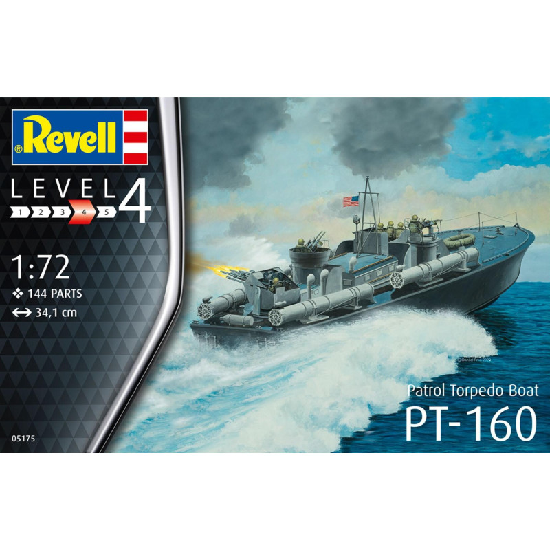 LANCHA TORPEDERA PT-160 -Escala 1/72- Revell 05175 LANCHA TORPEDERA PT-160 -Escala 1/72- Revell 05175