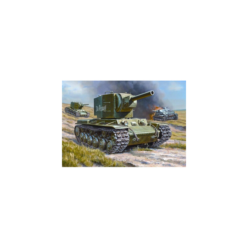 CARRO DE COMBATE KV-2 -Escala 1/35- Zvezda 3608 CARRO DE COMBATE KV-2 -Escala 1/35- Zvezda 3608