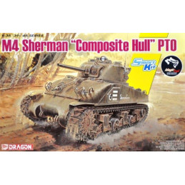 CARRO DE COMBATE M-4 SHERMAN Composite Hull" -Escala 1/35