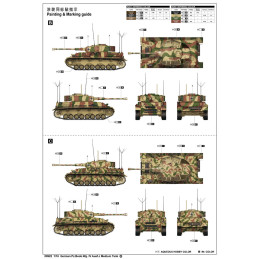 CARRO Sd.Kfz. 161 Ausf. J PANZER IV -Escala 1/16- Trumpeter 00922