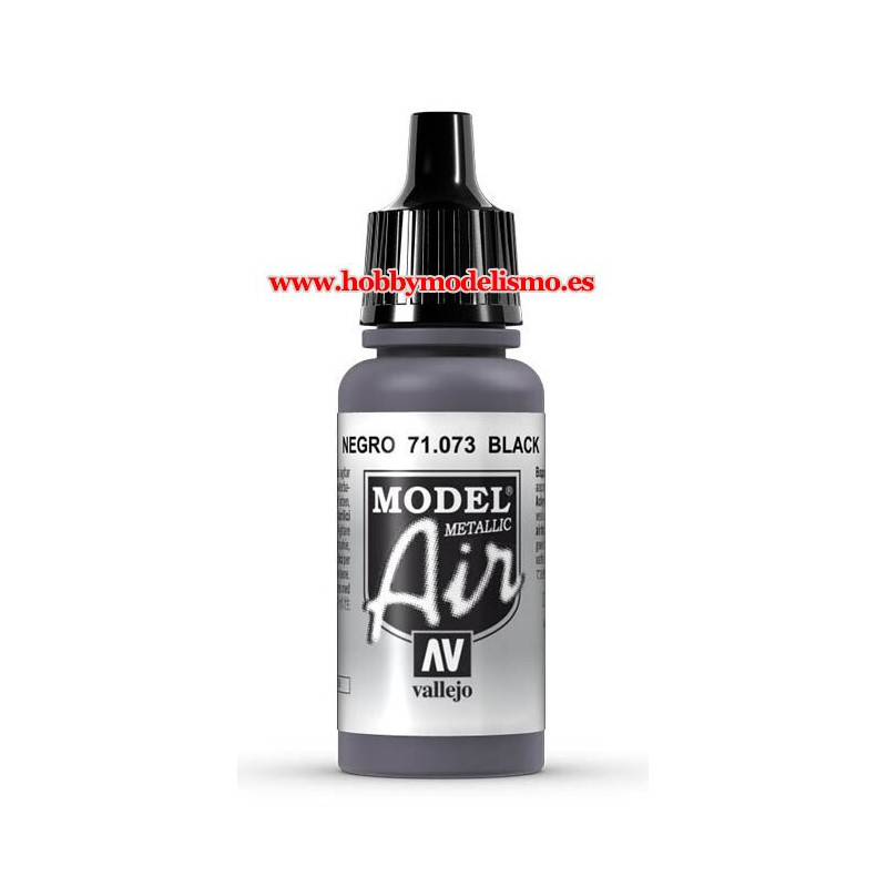 PINTURA ACRILICA NEGRO METALIZADO (17 ml) PINTURA ACRILICA NEGRO METALIZADO (17 ml)