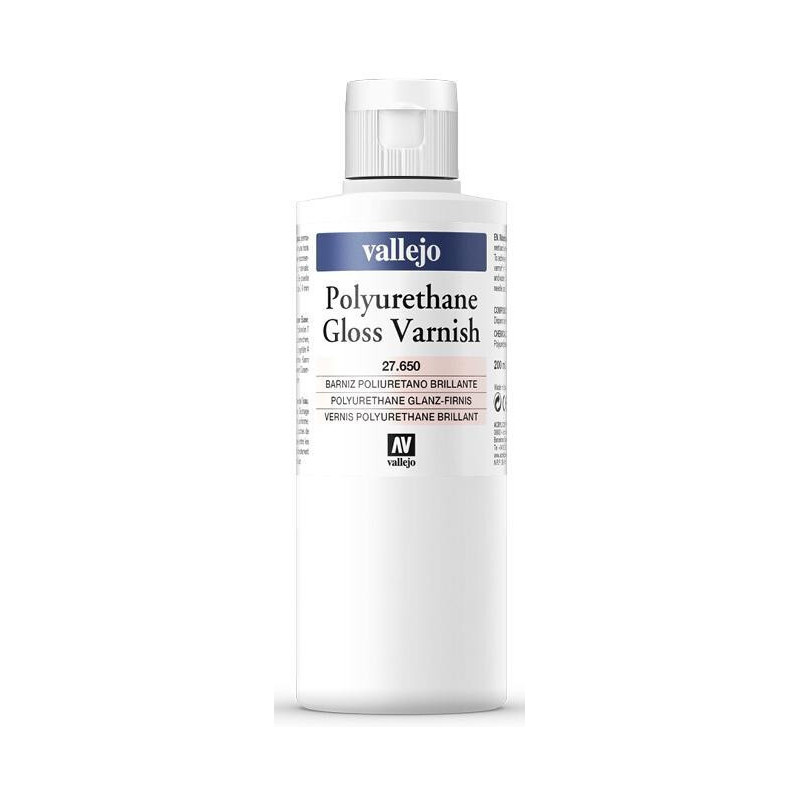 PINTURA POLIURETANO BARNIZ BRILLANTE (200 ml) PINTURA POLIURETANO BARNIZ BRILLANTE (200 ml)