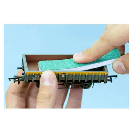 SET LIJAS FLEXIBLES DOBLE CARA (80 x 30 x 6 mm) - Vallejo T04003