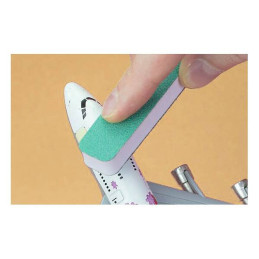 SET LIJAS FLEXIBLES DOBLE CARA (80 x 30 x 6 mm) - Vallejo T04003