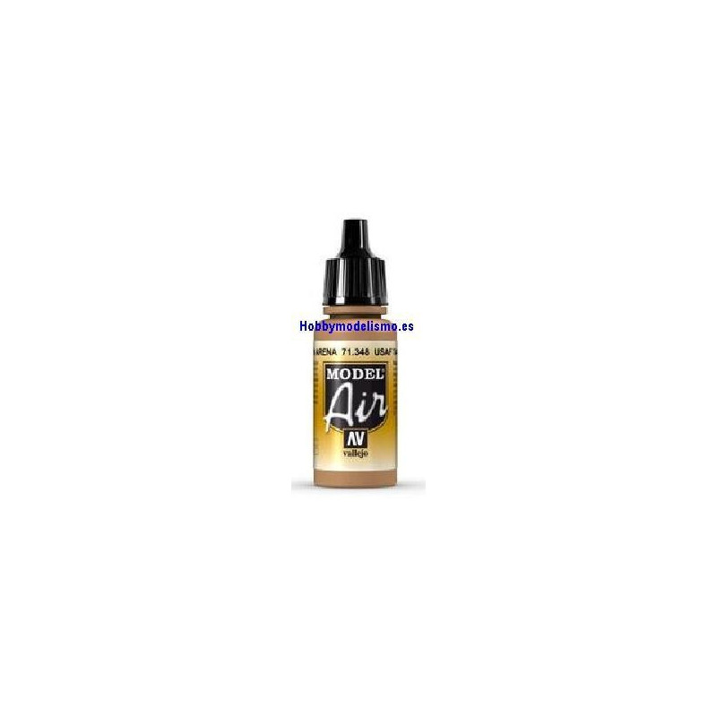 PINTURA ACRILICA MARRON ARENA USAF (17 ml) - Vallejo 71348 PINTURA ACRILICA MARRON ARENA USAF (17 ml) - Vallejo 71348