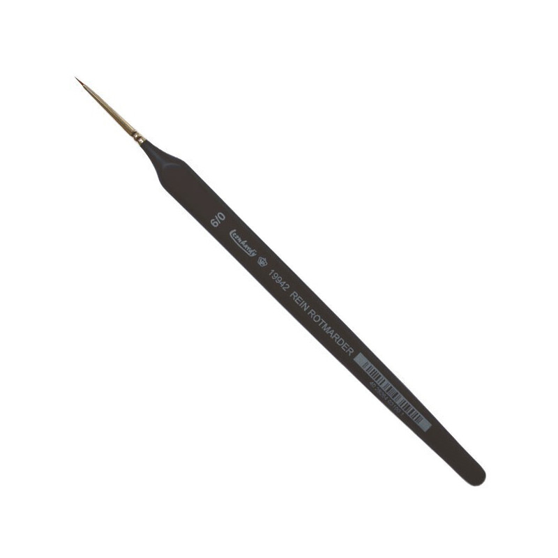 PINCEL MARTA ROJA Nº 6/0 Mango Triangular DISMOER 29001 PINCEL MARTA ROJA Nº 6/0 Mango Triangular DISMOER 29001