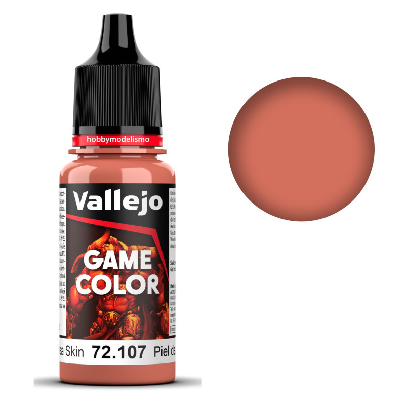 PINTURA PIEL DE ATENEA (18ml) - Acrilicos Vallejo 72107 PINTURA PIEL DE ATENEA (18ml) - Acrilicos Vallejo 72107