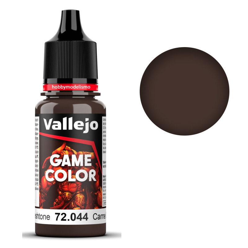 PINTURA ACRILICA CARNE OSCURA (18 ml) - Acrilicos Vallejo 72044 PINTURA ACRILICA CARNE OSCURA (18 ml) - Acrilicos Vallejo 72044