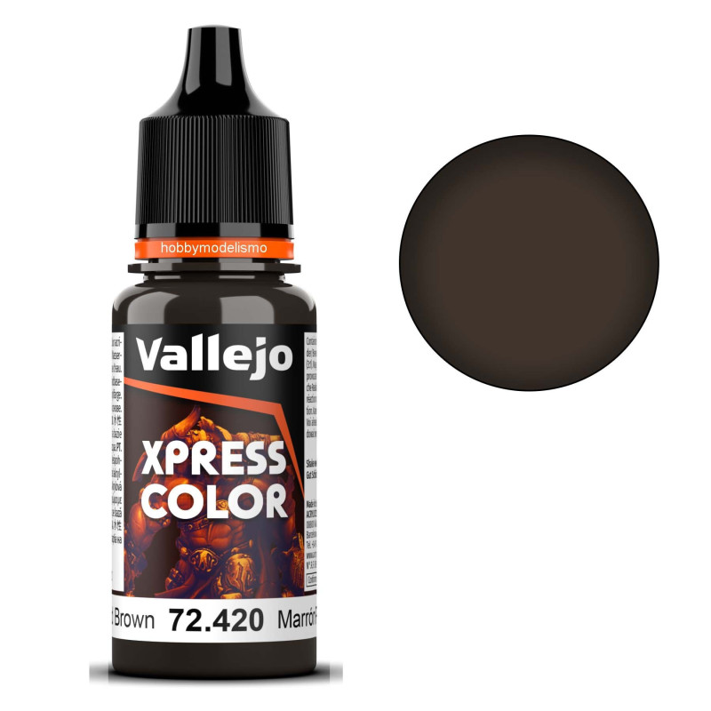 PINTURA Xpress Color MARRON YERMO (17 ml) - Acrylicos Vallejo 72420 PINTURA Xpress Color MARRON YERMO (17 ml) - Acrylicos Vallejo 72420
