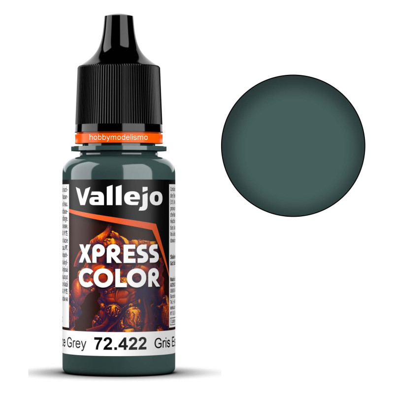 PINTURA Xpress Color GRIS ESPACIAL (17 ml) - Acrylicos Vallejo 72422 PINTURA Xpress Color GRIS ESPACIAL (17 ml) - Acrylicos Vallejo 72422