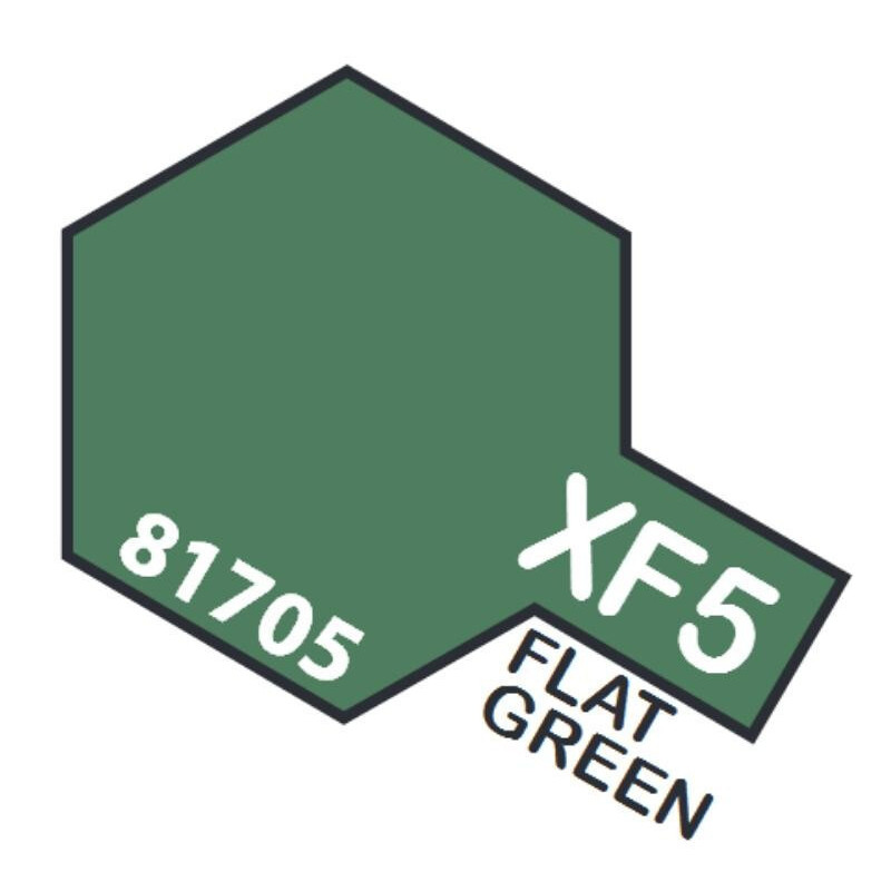 PINTURA ACRILICA VERDE MATE XF-5 (10 ml) PINTURA ACRILICA VERDE MATE XF-5 (10 ml)