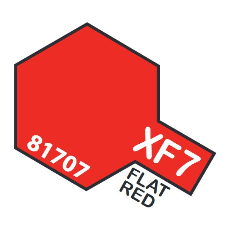 PINTURA ACRILICA ROJO MATE XF-7 (10 ml) PINTURA ACRILICA ROJO MATE XF-7 (10 ml)
