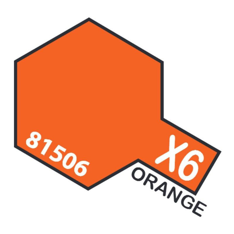 PINTURA ACRILICA NARANJA BRILLANTE X-6 (10 ml) PINTURA ACRILICA NARANJA BRILLANTE X-6 (10 ml)