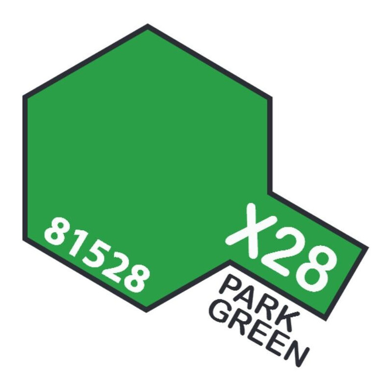 PINTURA ACRILICA VERDE PARQUE BRILLANTE X-28 (10 ml) PINTURA ACRILICA VERDE PARQUE BRILLANTE X-28 (10 ml)