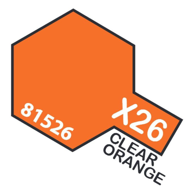 PINTURA ACRILICA NARANJA TRANSPARENTE X-26 (10 ml) PINTURA ACRILICA NARANJA TRANSPARENTE X-26 (10 ml)