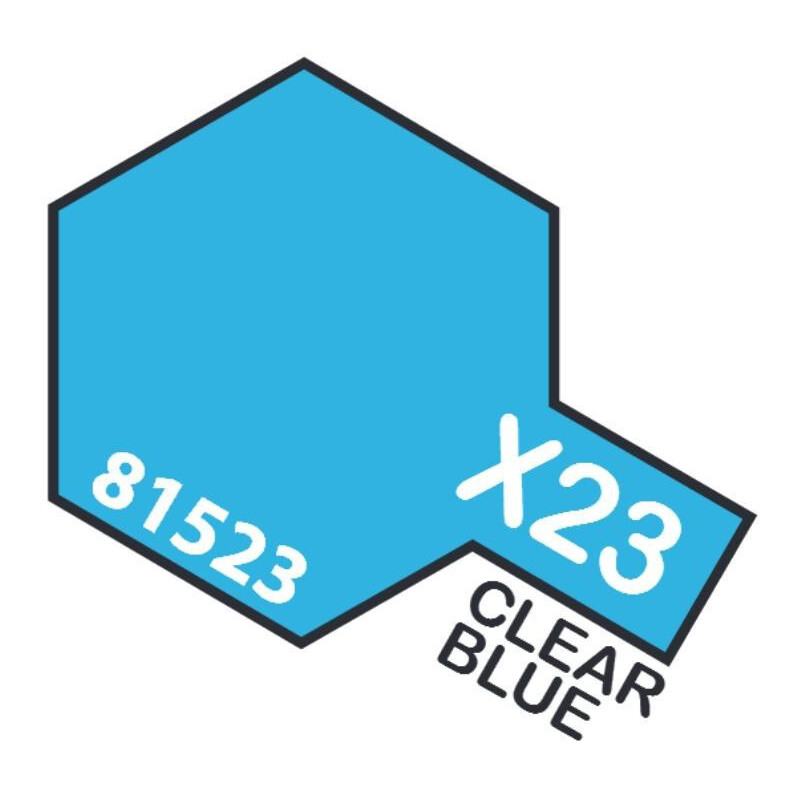 PINTURA ACRILICA AZUL TRANSPARENTE X-23 (10 ml) PINTURA ACRILICA AZUL TRANSPARENTE X-23 (10 ml)