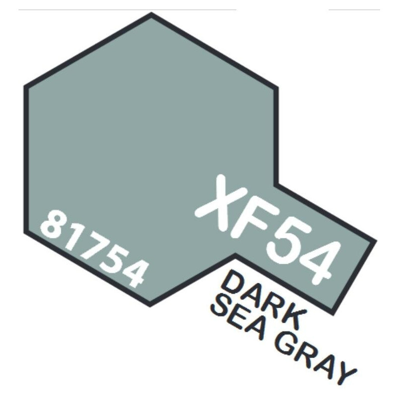PINTURA ACRILICA GRIS MARINO OSCURO MATE XF-54 (10 ml) PINTURA ACRILICA GRIS MARINO OSCURO MATE XF-54 (10 ml)