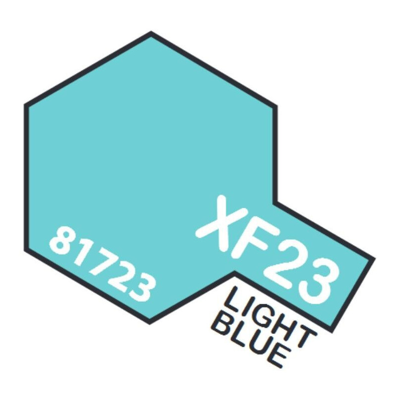 PINTURA ACRILICA AZUL CIELO MATE XF-23 (10 ml) PINTURA ACRILICA AZUL CIELO MATE XF-23 (10 ml)