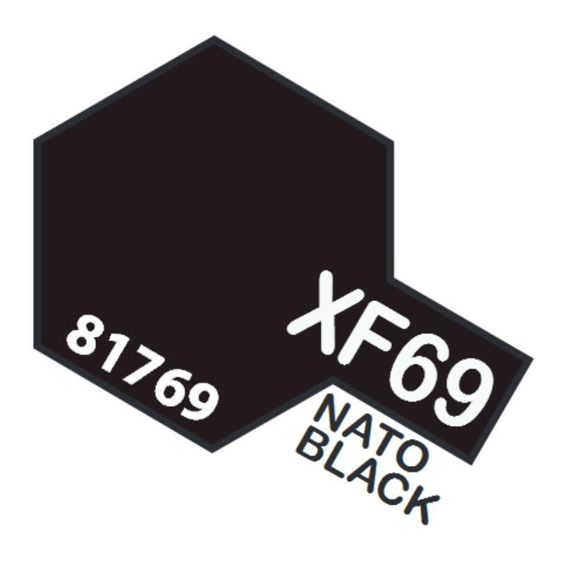 PINTURA ACRILICA NEGRO OTAN MATE XF-69 (10 ml) PINTURA ACRILICA NEGRO OTAN MATE XF-69 (10 ml)