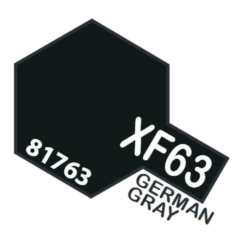 PINTURA ACRILICA GRIS ALEMAN MATE XF-63 (10 ml) PINTURA ACRILICA GRIS ALEMAN MATE XF-63 (10 ml)
