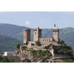 CHATEAU DE FOIX Siglo X (420 x 670 x 365 mm) 1/175