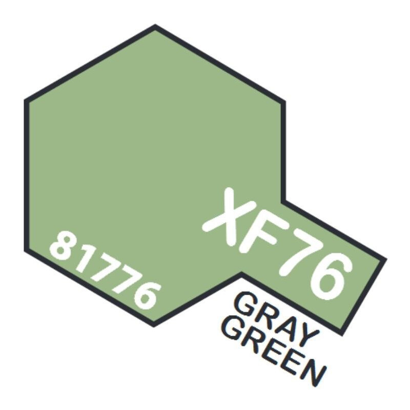PINTURA ACRILICA VENDE-GRIS MATE RLM 02 XF-76 (10 ml) PINTURA ACRILICA VENDE-GRIS MATE RLM 02 XF-76 (10 ml)
