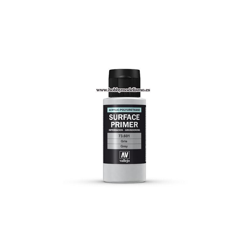 SURFACE PRIMER: GRIS (60 ml) vallejo imprimacion acrilica SURFACE PRIMER: GRIS (60 ml) vallejo imprimacion acrilica