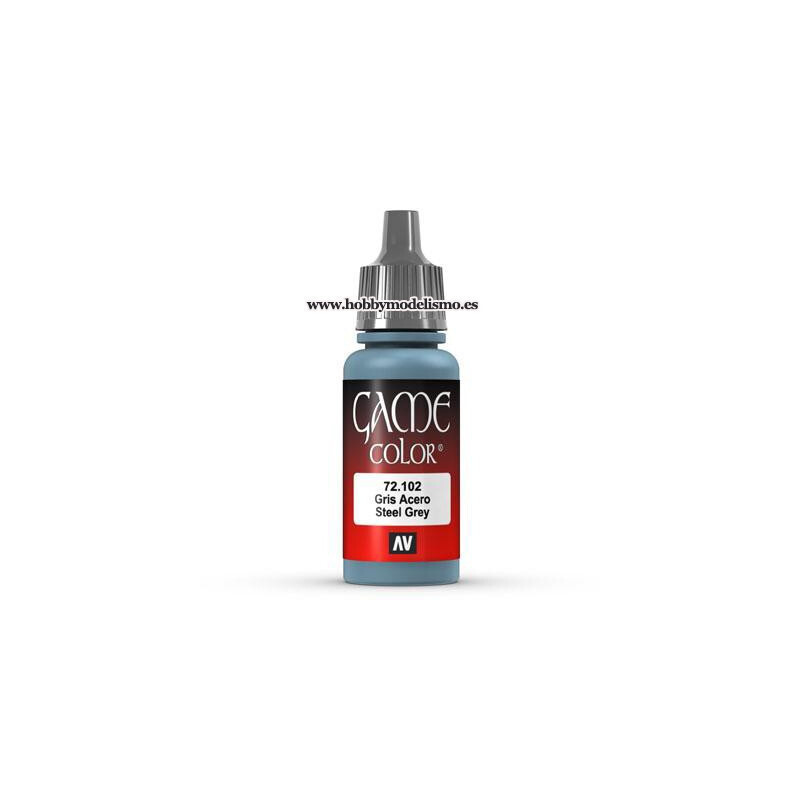 PINTURA ACRILICA GRIS ACERO (17 ml) PINTURA ACRILICA GRIS ACERO (17 ml)