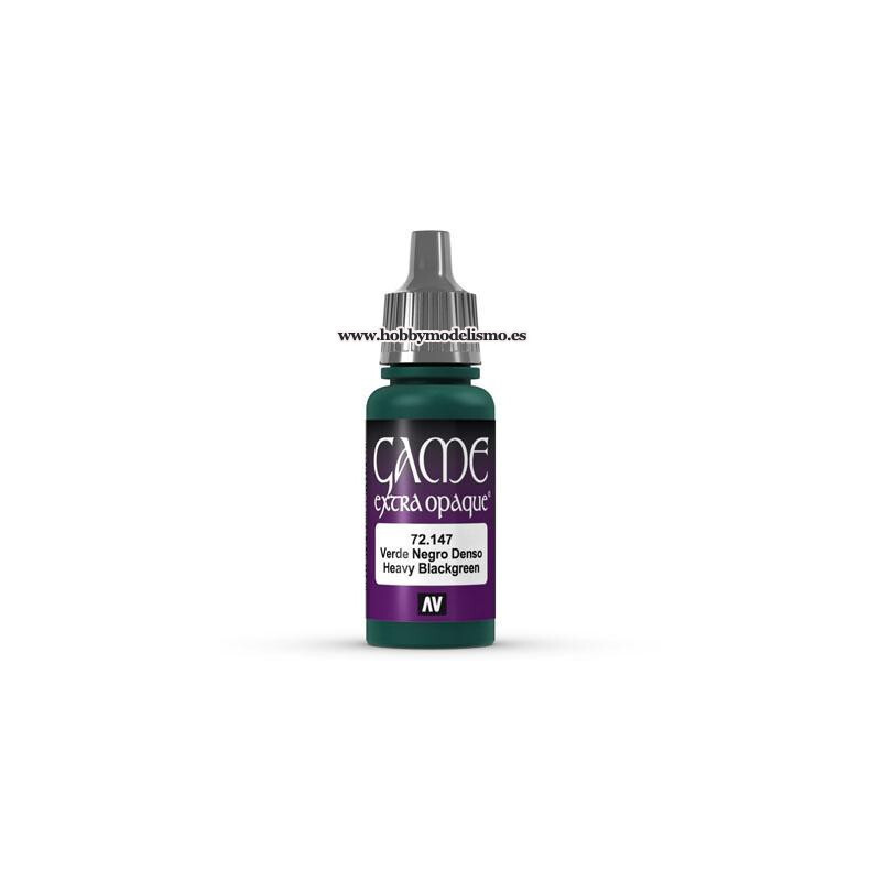 PINTURA ACRLICA VERDE NEGRO DENSO (17 ml) acrilicos vallejo game color PINTURA ACRLICA VERDE NEGRO DENSO (17 ml) acrilicos vallejo game color